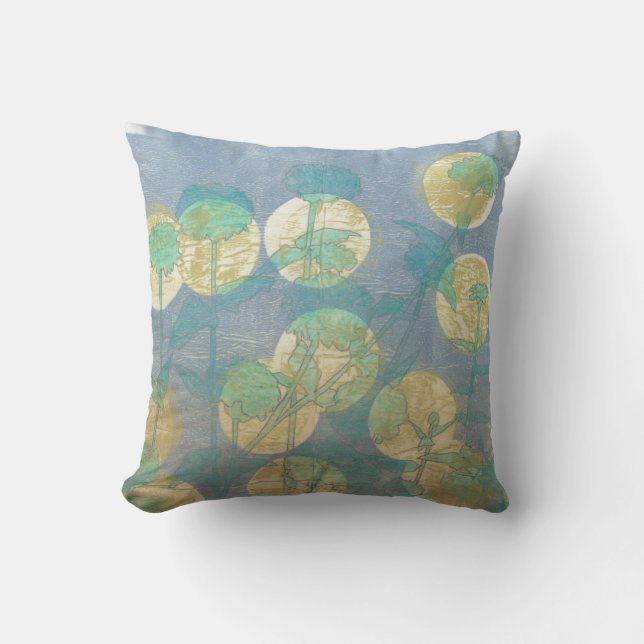 Spotlight Floral I Throw Pillow (Front)