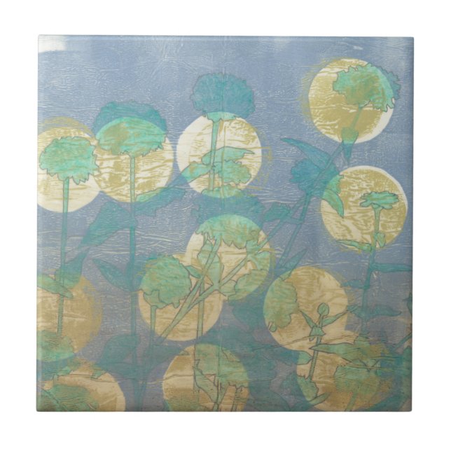 Spotlight Floral I Tile (Front)
