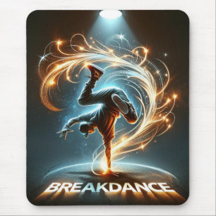 "Spotlight Groove" - ​​dancing in the spotlight! Mouse Pad