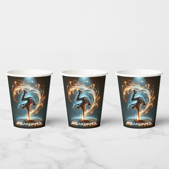 "Spotlight Groove" - ​​dancing in the spotlight! Paper Cups (Multi)