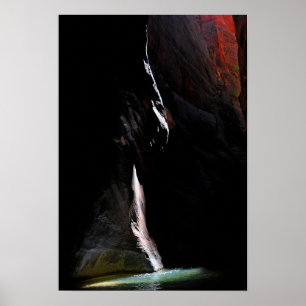Spotlight on the Water Poster