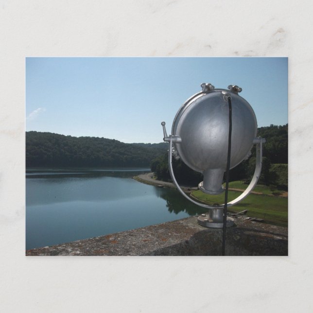 Spotlight, Sutton Dam, Sutton Lake, West Virginia Postcard (Front)