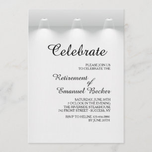 Spotlights Invitation