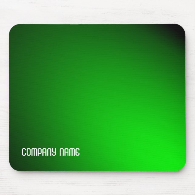 Spotlit Effect - Green Mouse Pad (Front)