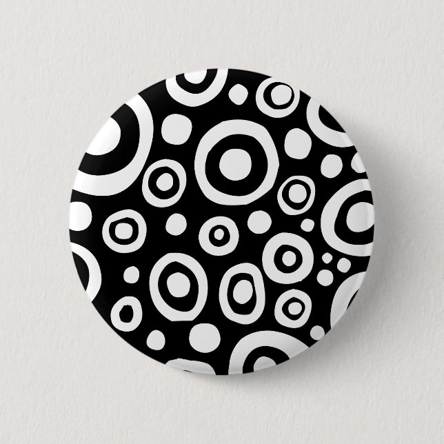 Spots and Circles - 01 2 Inch Round Button (Front)