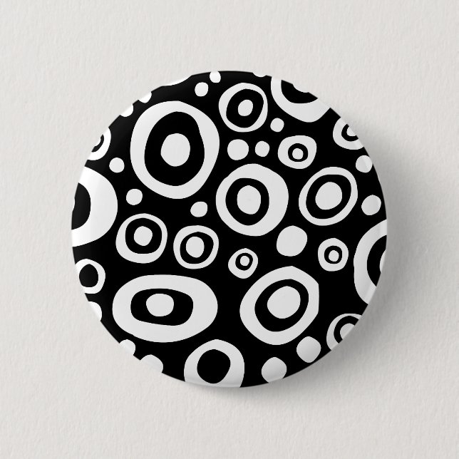 Spots and Circles - 04 2 Inch Round Button (Front)