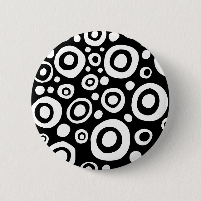 Spots and Circles - 05 2 Inch Round Button (Front)