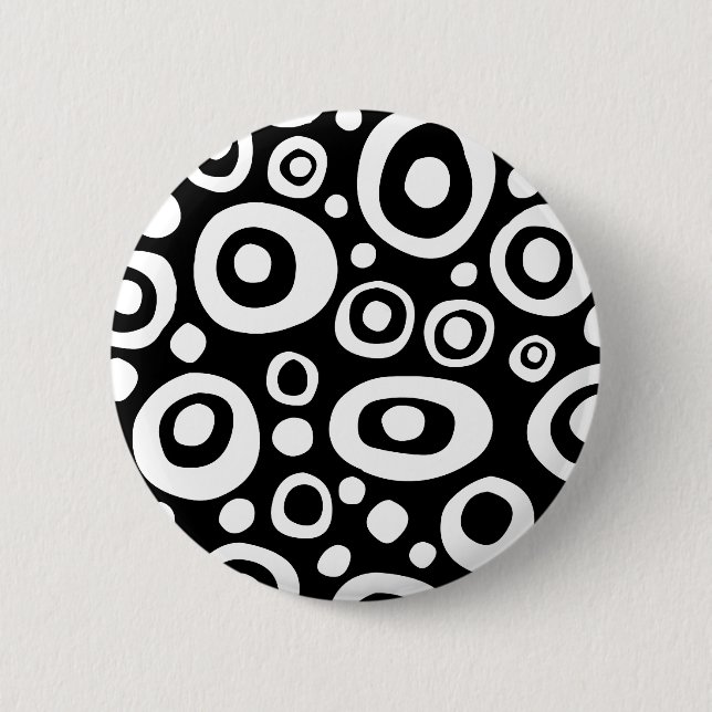 Spots and Circles - 06 2 Inch Round Button (Front)