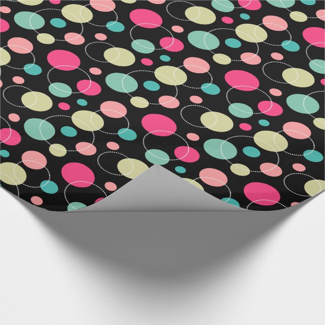 Spots and Circles 150816 Wrapping Paper (Corner)