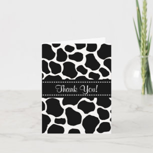 Spots de vache Merci note