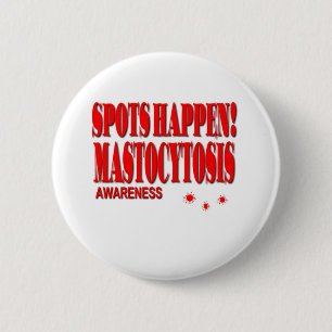 Spots Happen - Mastocytosis Awareness 2 Inch Round Button