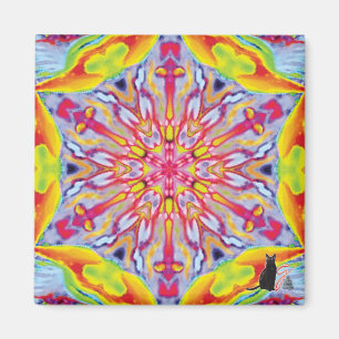 Spots Kaleidoscope Magnet