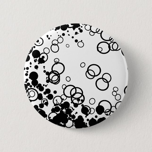 Spots & Rings 2 Inch Round Button (Front)