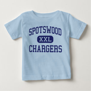 Spotswood - Chargers - High - Spotswood New Jersey Baby T-Shirt