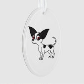 Spotted Chihuahua Ornament (Front)