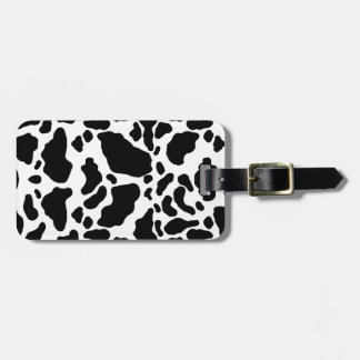 Spotted Cow Print, Cow pattern, Animal fur Luggage Tag