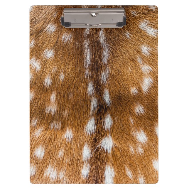 Spotted deer fur texture clipboard (Front)
