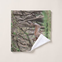Spotted Deer Photo Wash Cloth
