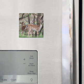 Spotted Deer Wildlife Premium Magnet