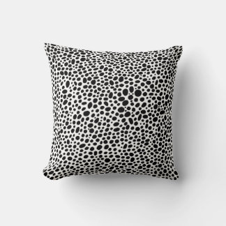 Spotted Doodle Throw Pillow