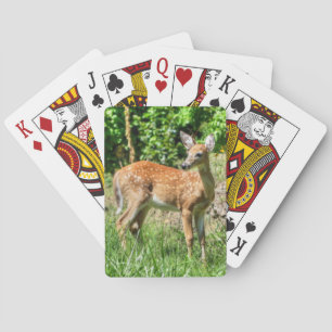 Spotted Fawn Playing Cards