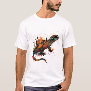 Spotted Fire Salamander. T-Shirt