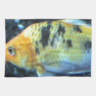 Spotted Goldfish Kitchen Towel