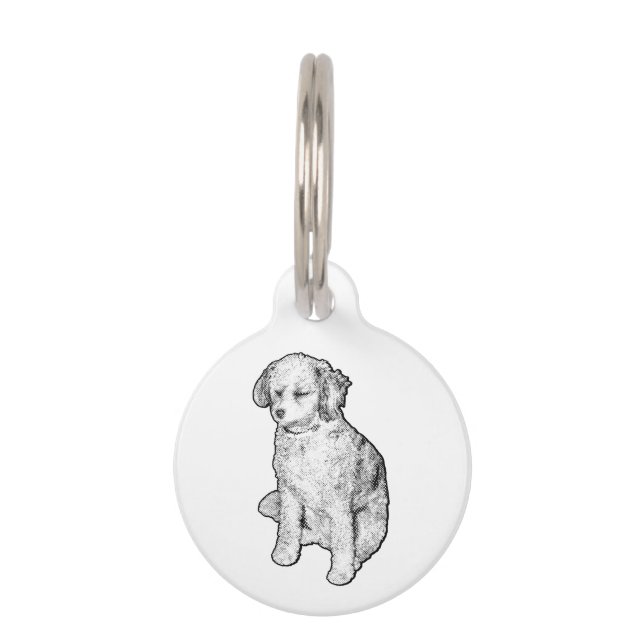 Spotted Identity, Calm Marker Pet Tag (Front)
