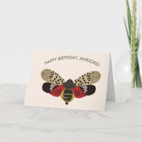 Spotted Lanternfly Bug Personalized Birthday