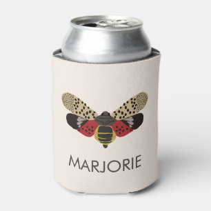 Spotted Lanternfly Bug Personalized Can Cooler