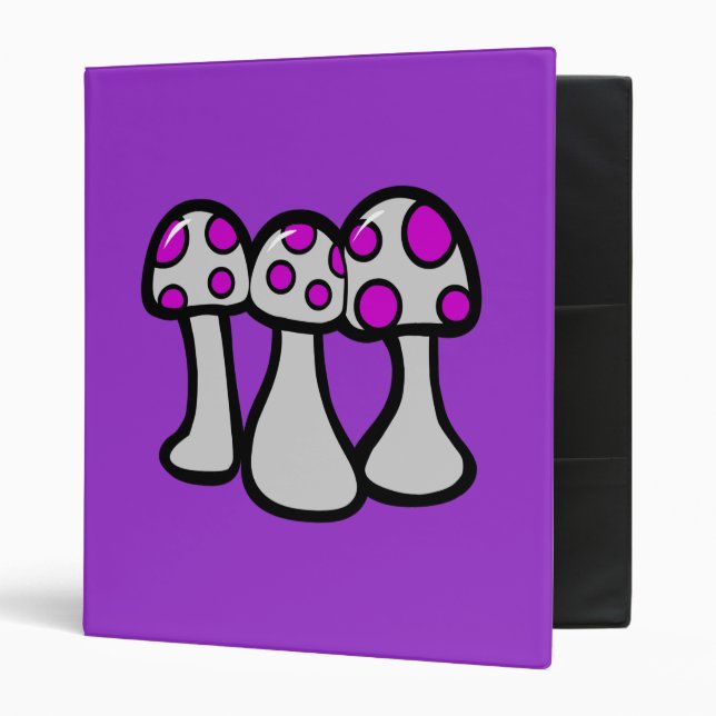 Spotted Mushroom Binder (Front/Inside)