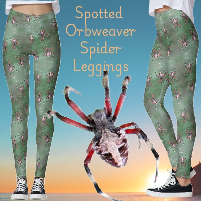 Spotted Orbweaver Spider Leggings (Creator Uploaded)