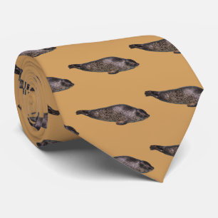 Spotted Seal Tie