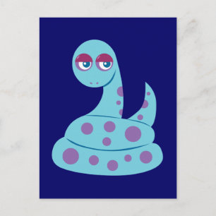 Spotted Snake Postcard