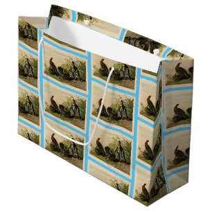 Spotted (Spruce) Grouse Audubon's Birds of America Large Gift Bag