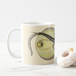 Spotted Stingrays, Vintage Marine Ocean Animals Coffee Mug