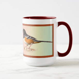 SPOTTED TOWHEE MUG