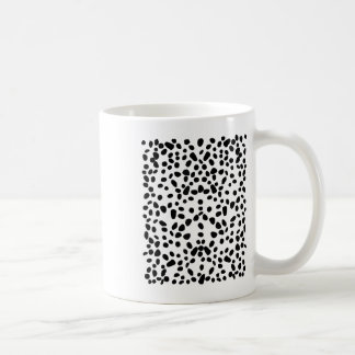 Spotted White With Black Polka Dots Dalmatian _1  Coffee Mug