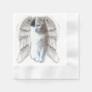 Spotty Angel Coined Cocktail Paper Napkin
