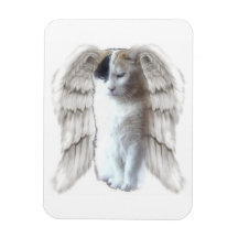 Spotty Angel Flexible 7x10 Photo Magnet