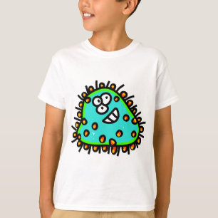 Spotty Cartoon Germ T-Shirt