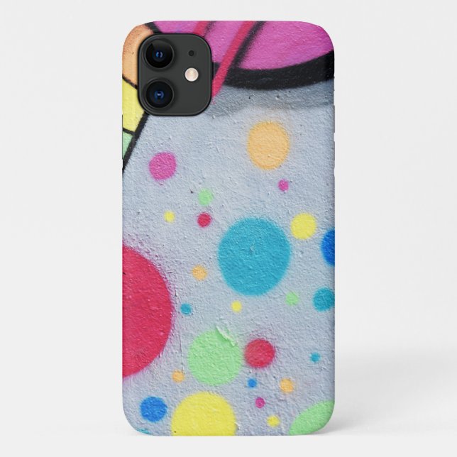 spotty graffiti Case-Mate iPhone case (Back)