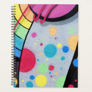 spotty graffiti planner