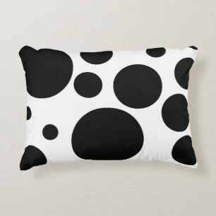 Spotty pattern accent pillow