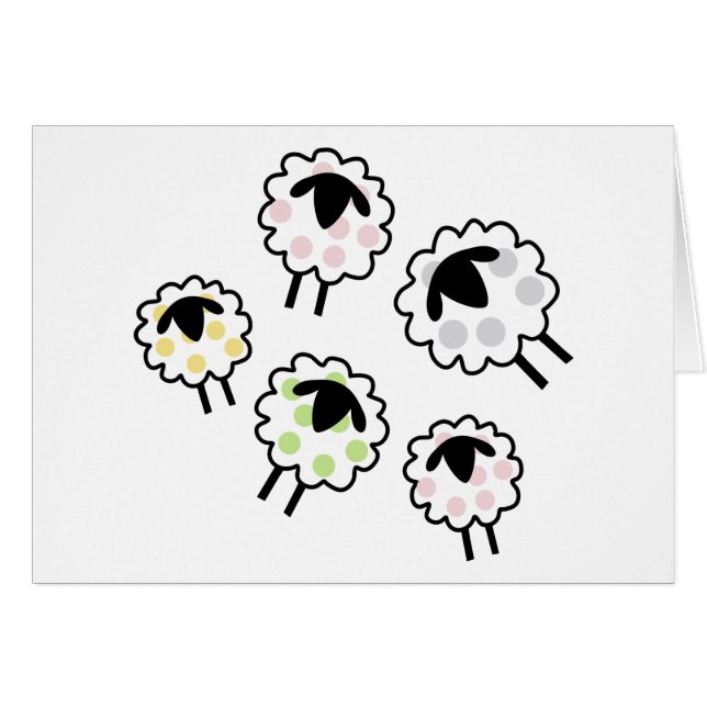 Spotty Sheep (Front Horizontal)