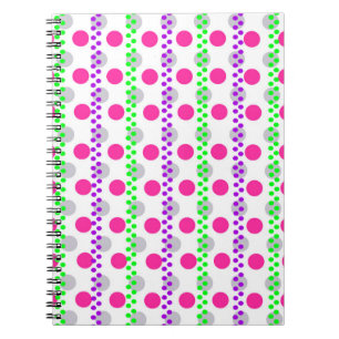 Spotty Stripe 2014 Notebook