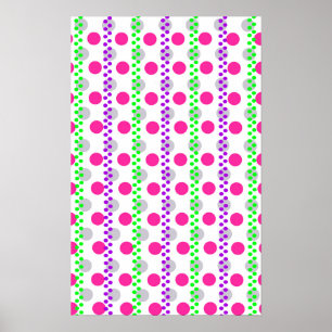 Spotty Stripe 2014 Poster