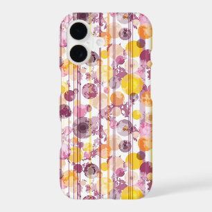 Spotty Striped White Pattern