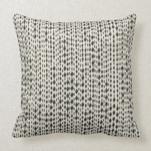 Spotty Stripes Throw Pillow