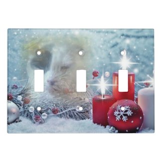 Spotty's Christmas Light Switch Cover